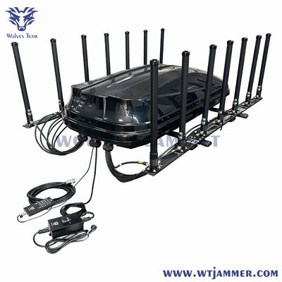 8 antenne multicanale 400W. Isolatore di segnale impermeabile per veicoli per applicazioni di sicurezza sul campo e mobile.