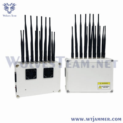 Jammer di segnale da tavolo super full band a 20 canali da 800 W