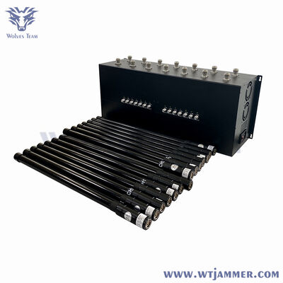 antenna 101H10-14 di tipo desktop jammer 10W/bande Omni da 140 W 14 bande