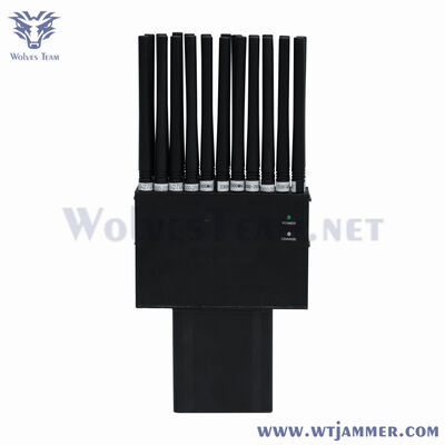 22W handheld 22-Band Jammer 3G/4G/5G GPS WiFi 315/433/868MHz