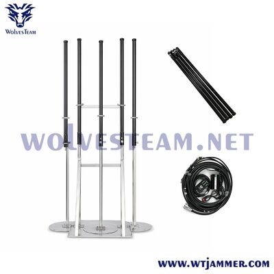 Antenna jammer di segnale omnidirezionale esterna impermeabile IP67 per jammer per valigia