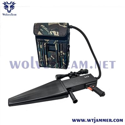 240W 8-Band Backpack Drone Jammer Portable Counter-UAV System Blocks GPS WiFi Remote Control