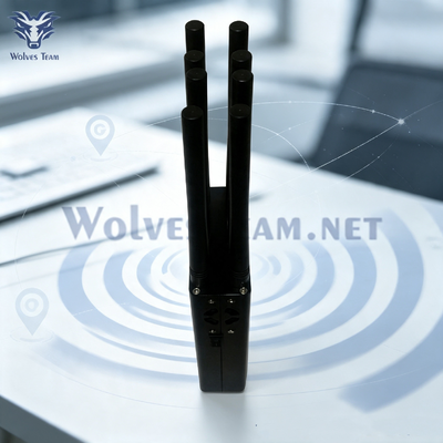 Fornitura diretta di fabbrica Jammer portatile portatile per segnale WiFi con antenna multipla Blocker wireless