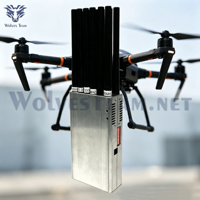 Low Cost Factory Direct Handheld Signal Jammer Short Distance 5‑15m Jamming Coverage  2G 3G 4G WiFi GPS 315‑433MHz Signal Blocker for Security Use