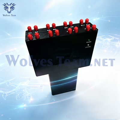Handheld Signal Jammer Anti GPS Tracking Jammer For Law Enforcement Or Armed Forces