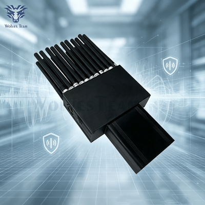 Disturbatore di segnale portatile da tenere in mano Blocca 3G 4G 5G WiFi Bluetooth Cellulare per la sicurezza in ambienti multipli