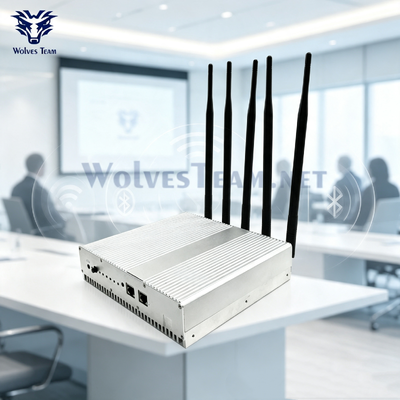 Jammer di segnale per interni ideale per strutture sicure per bloccare segnali mobili WiFi e GPS e prevenire fughe di dati all'interno