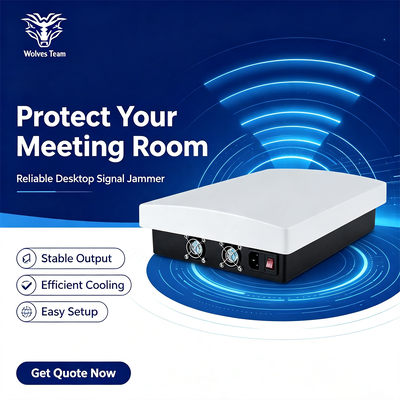 60W 12 bande antenna omnidirezionale segnale jammer per la privacy della sala conferenze
