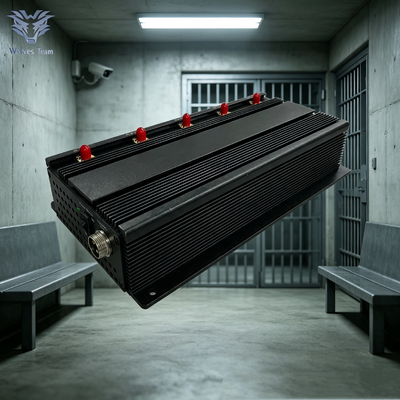 Produttore Bloccante di segnali a 5 bande diretto Blocco segnali WiFi per cellulari per carceri e forze dell'ordine