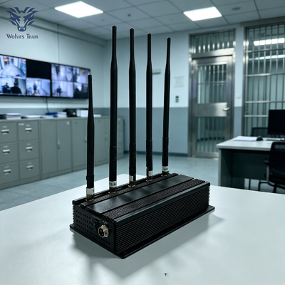 Bloccante di segnale diretto dal produttore a 5 bande, blocca i segnali Wi-Fi dei telefoni cellulari per carceri e strutture delle forze dell'ordine
