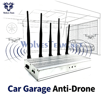 20-100 metri Interno segnale jammer garage auto anti-drone jammer