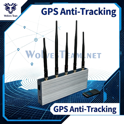 20-100 Meters Indoor Signal Jammer GPS Anti Tracking In Car