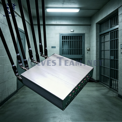 7 bande 100W Antenne regolabili Bloccante del segnale a banda completa per le strutture carcerarie e le missioni di polizia sul posto