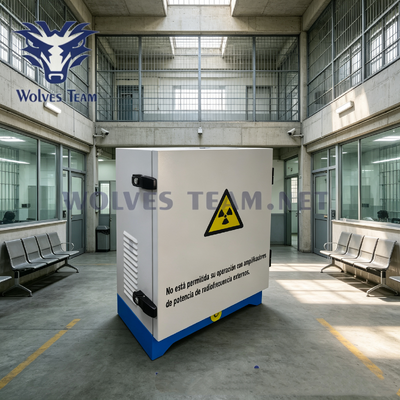 Jammer di segnale per prigioni da 240W ad alta potenza, 12 bande, impermeabile per esterni, per GSM, cellulare e WiFi, per sale visite di grandi centri di detenzione