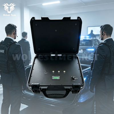 Compatta valigia portatile, scrivania, interferitore del segnale interno, facile da trasportare, per sale riunioni e scenari di sicurezza segreti
