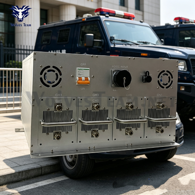 Disturbatore di segnale per veicoli 500-1000 metri 400W 8 bande per anti GPS Wifi Bluetooth e 3G 4G 5G