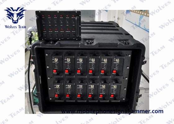 12 bande 868W IED bomb jammer per il convoglio militare