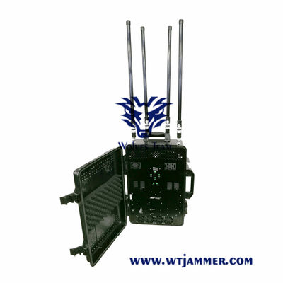 120 metri 50w GPS cellulare backpack segnale jammer per drone