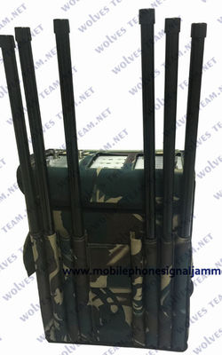 Dispositivo di blocco del segnale mobile 5G Sigmal Jammer Bloccando il segnale GPS WiFi RF con tipo zaino