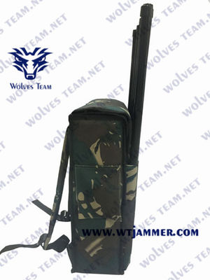 8 antenne portatili 4gwimax backpack signal jammer