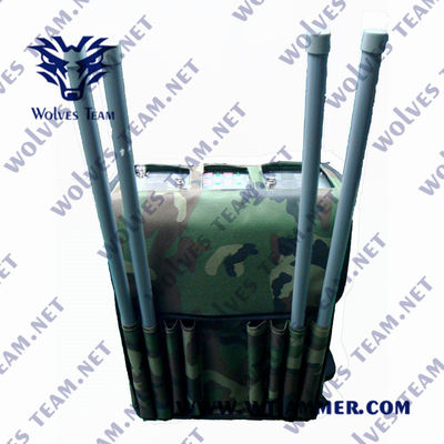 Disconnessione idraulica GSM Dcs Wifi GPS 3G 4G Backpack Signal Jammer