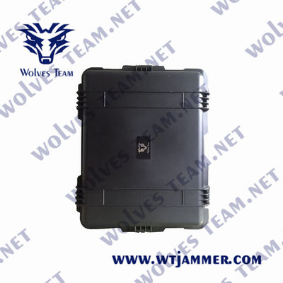 12 bande Militare Full Frequency Waterproof Outdoor Jammer Tutto il segnale del cellulare Jammer