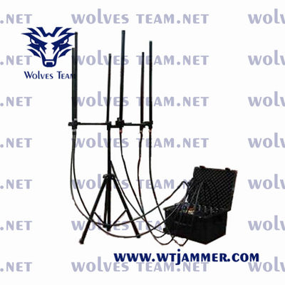 Portable personalizzare segnale di frequenza impermeabile Outdoor Jammer Tutti i segnali di telefono cellulare Jammer