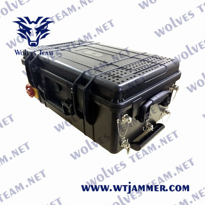 Potente 12 bande Full Frequency Waterproof Outdoor Jammer Tutto il segnale del cellulare Jammer