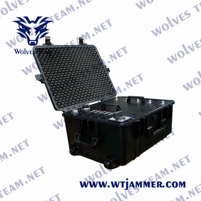 20-3000MHz Segnale a frequenza personalizzata Waterproof Outdoor Jammer Alta potenza Full Frequency All Cell Phone Jammer