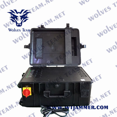 Militare personalizzare segnale di frequenza impermeabile Outdoor Jammer Tutti i segnali di cellulare Jammer