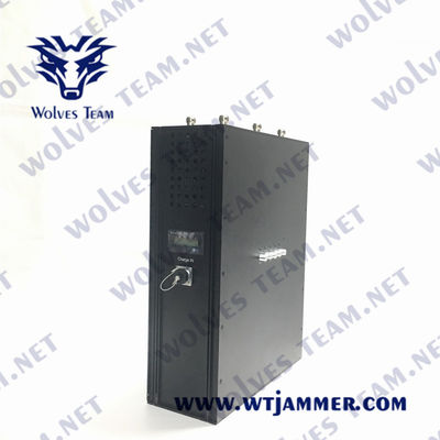 Systematico 150m 80W Zaino militare segnale jammer 4G 5G Sei bande