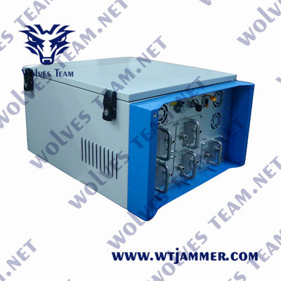 Alta potenza resistente all'acqua carcere all'aperto Frequenza WIFI GPS segnale cellulare carcere jammer