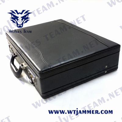 40 W portabile interferitore del segnale regolabile RF 150m Valigia portatile GSM DCS