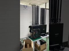 6 canali 160W GPS Wi-Fi 5.8g Backpack Jammer fino a 2000m Drone Signal Jammer