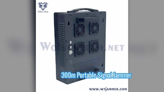 Soppressore di segnale nascosto portatile per esterni a 6 canali ad alte prestazioni da 100–300 metri e 180 W, efficace