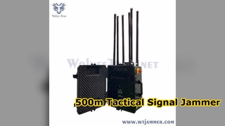 Jammer telefonico portatile Jammer fino a 500 m Jammer a 6 bande Omni o antenne direzionali