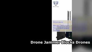 Drone Jammer 600W Blocco segnale ad alta potenza