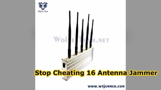 Jammer bianco da 20-100 metri per GPS/wifi/bluetooth/telefono cellulare