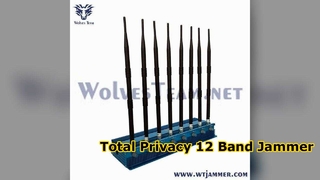 Blocco del segnale del telefono cellulare regolabile a 8 canali da tavolo Blocca i segnali WiFi e Bluetooth da eliminare